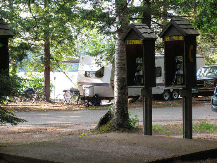 3 Pay Phones by the Main Gate